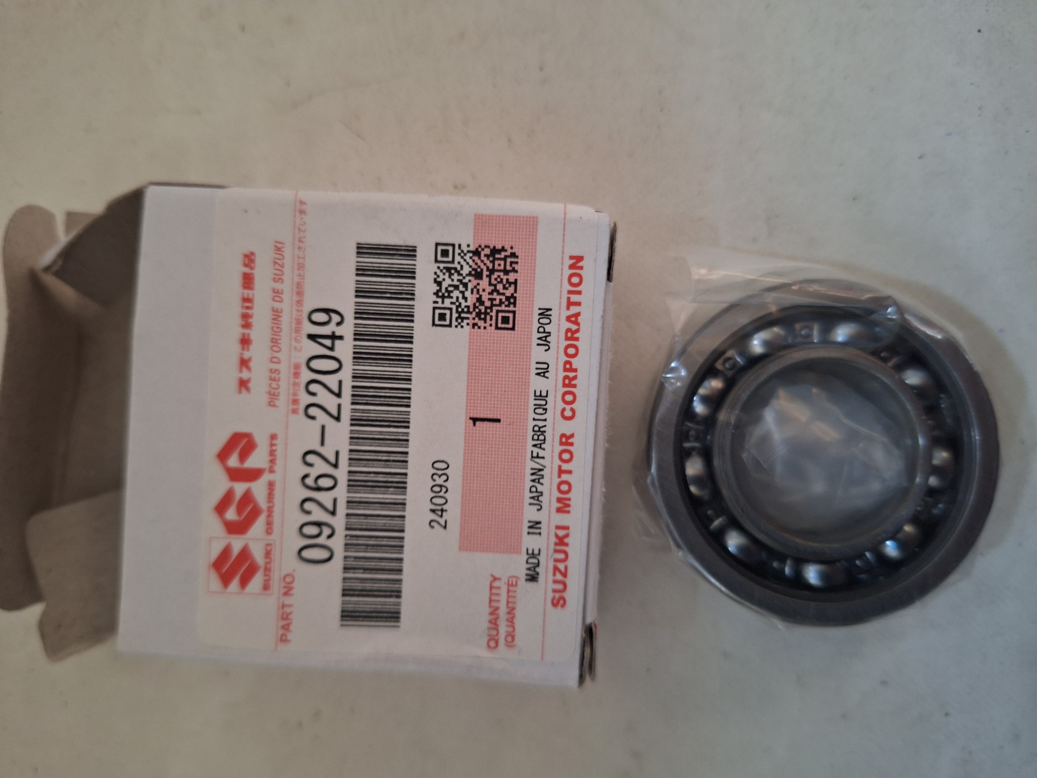 Bild von SUZUKI  LAGER  09262-22049